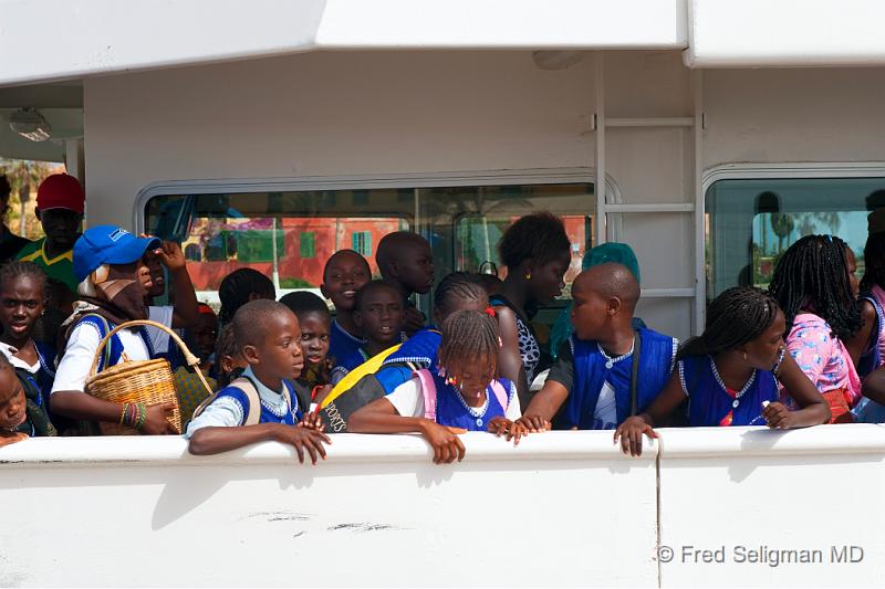 20090528_102354 D3 P2 P2.jpg - Group of school children on the ferry on an outing